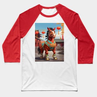 KUNG HEI FAT CHOI – THE HORSE Baseball T-Shirt